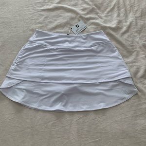 NWT White Tennis Skirt